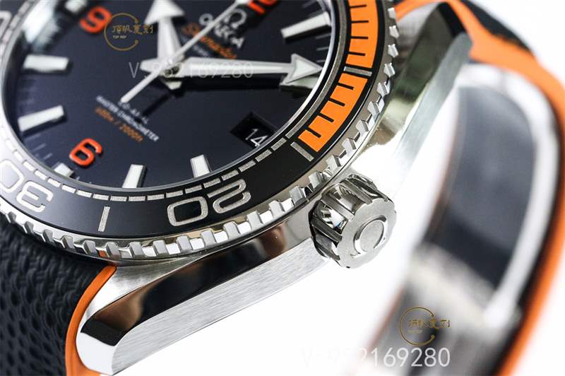 VS廠歐米茄海馬四分之一橙對比正品復(fù)刻做工會一眼假嗎-復(fù)刻表