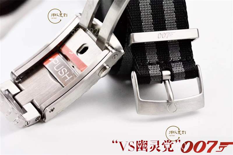 VS廠歐米茄海馬007幽靈黨復(fù)刻表評(píng)測(cè),對(duì)比正品做工怎么樣-復(fù)刻表