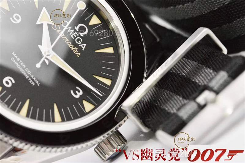 VS廠歐米茄海馬007幽靈黨復(fù)刻表評(píng)測(cè),對(duì)比正品做工怎么樣-復(fù)刻表