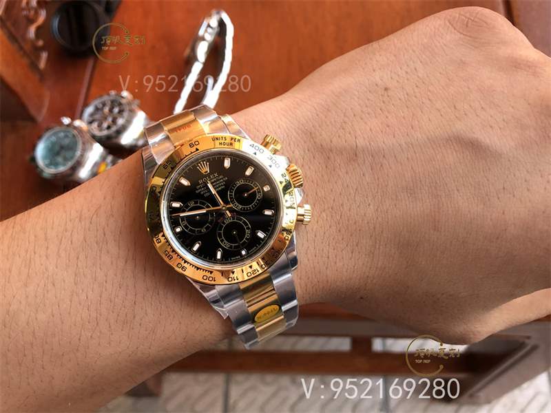 N廠勞力士迪通拿m116518ln間金黑盤(pán)復(fù)刻表做工怎么樣-內(nèi)附實(shí)拍圖-復(fù)刻表