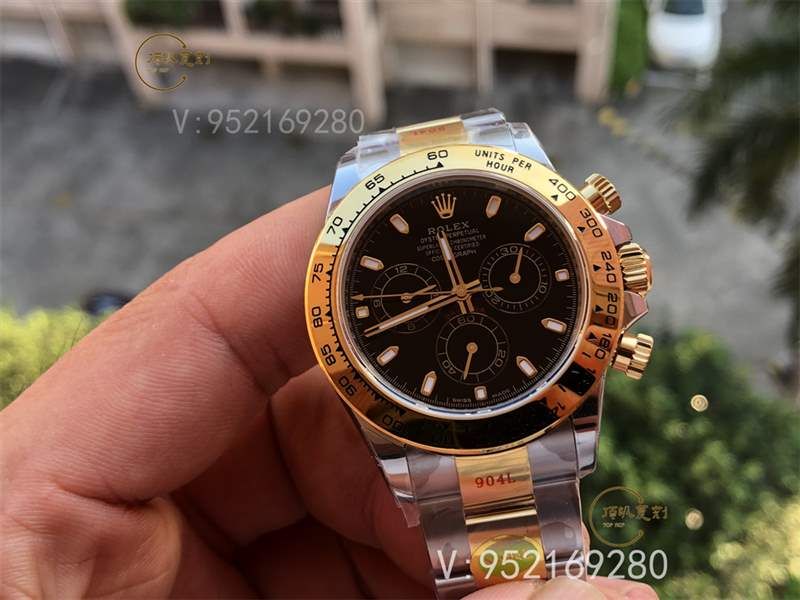 N廠勞力士迪通拿m116518ln間金黑盤(pán)復(fù)刻表做工怎么樣-內(nèi)附實(shí)拍圖-復(fù)刻表