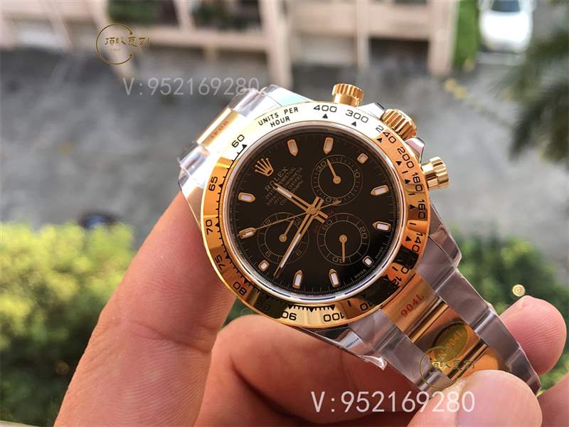 N廠勞力士迪通拿m116518ln間金黑盤(pán)復(fù)刻表做工怎么樣-內(nèi)附實(shí)拍圖-復(fù)刻表