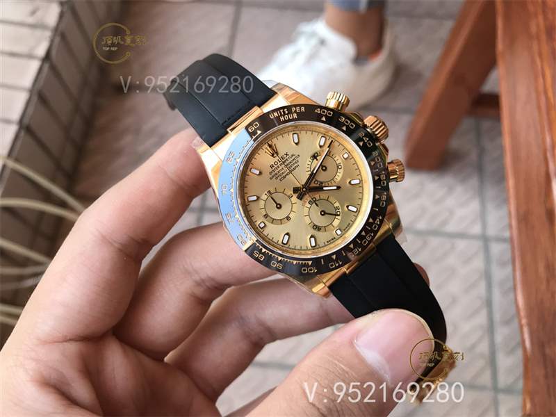 N廠勞力士迪通拿m116518ln間金膠帶復(fù)刻表做工怎么樣,內(nèi)附實(shí)拍圖-復(fù)刻表