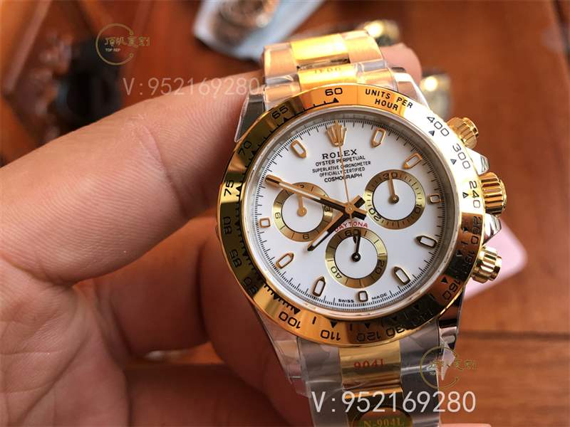 N廠復(fù)刻勞力士迪通拿間金白盤m116503腕表做工怎么樣,內(nèi)附實拍圖-復(fù)刻表