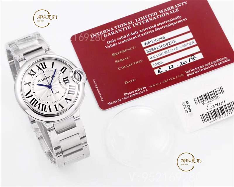 天花板級(jí)別復(fù)刻表之V6廠卡地亞藍(lán)氣球做工怎么樣-復(fù)刻表