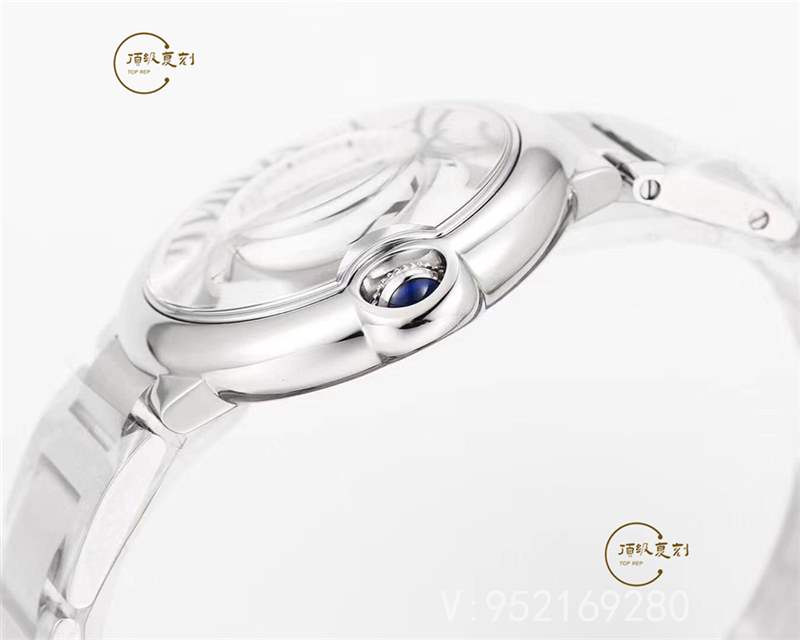 天花板級(jí)別復(fù)刻表之V6廠卡地亞藍(lán)氣球做工怎么樣-復(fù)刻表