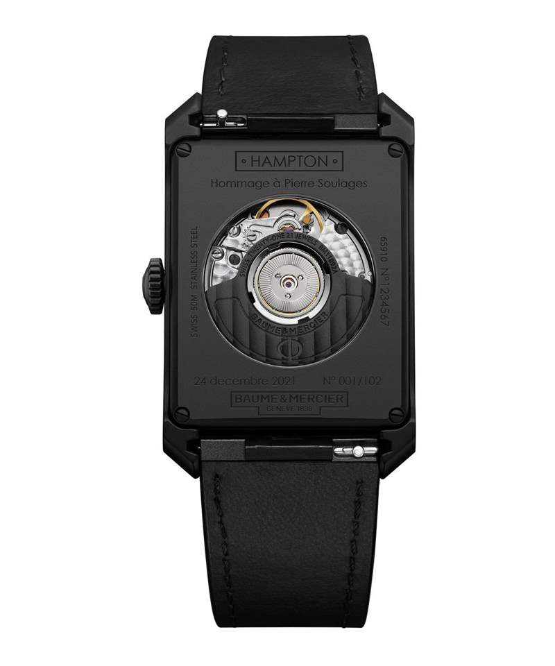 重現藝術家的創作手筆！名士表「向皮埃爾?蘇拉吉致敬」限量表-復刻表