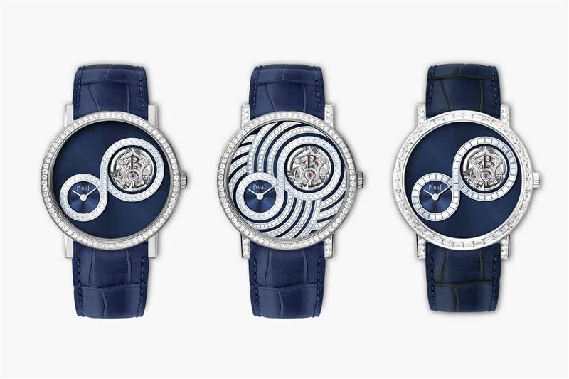 伯爵Altiplano Tourbillon’無(wú)限藍(lán)‘陀飛輪限量版-復(fù)刻表