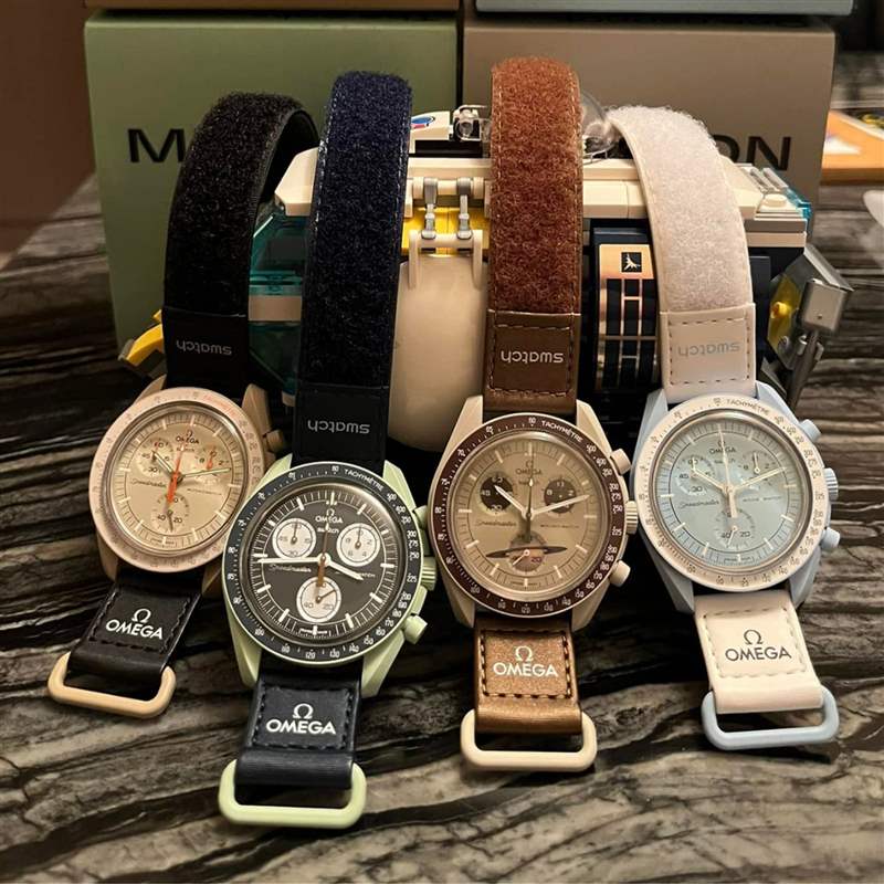 MoonSwatch手表行情下跌網(wǎng)友分享原價購買平價OMEGA登月表心得-復刻表
