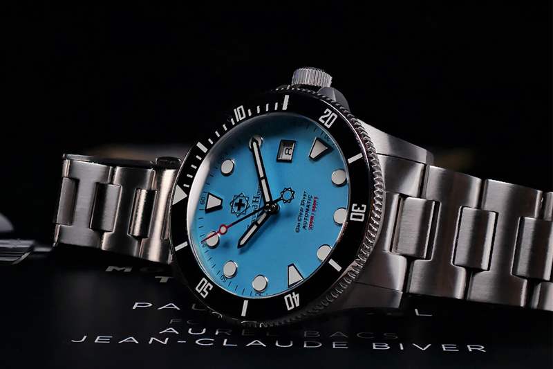 澳大利亞小眾手表:第二小時(shí)Second Hour Gin Clear Diver藍(lán)盤潛水表-復(fù)刻表