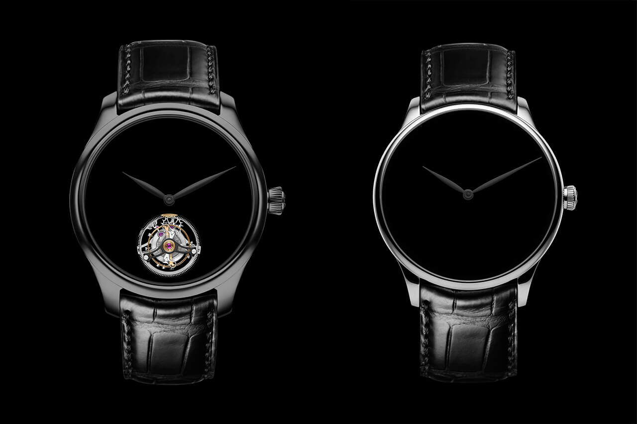 亨利慕時H. Moser & Cie Vantablack純黑表盤手表2327-0222-復(fù)刻表