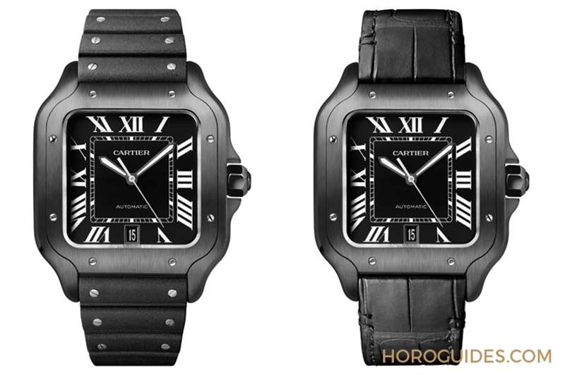 黑魂模式啟動！卡地亞Santos de Cartier大型款-復刻表