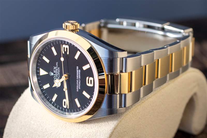 手腕上的一周：雙色勞力士探險家腕表 124273-復(fù)刻表