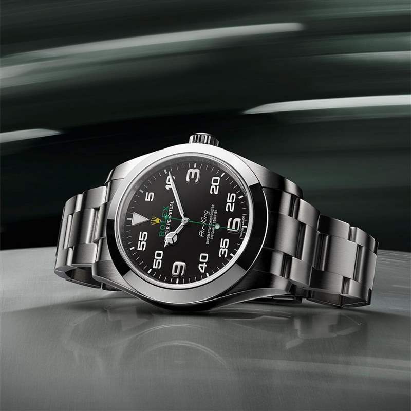 ROLEX Air-King手表最新行情勞力士持續降溫126900溢價率僅16%-復刻表