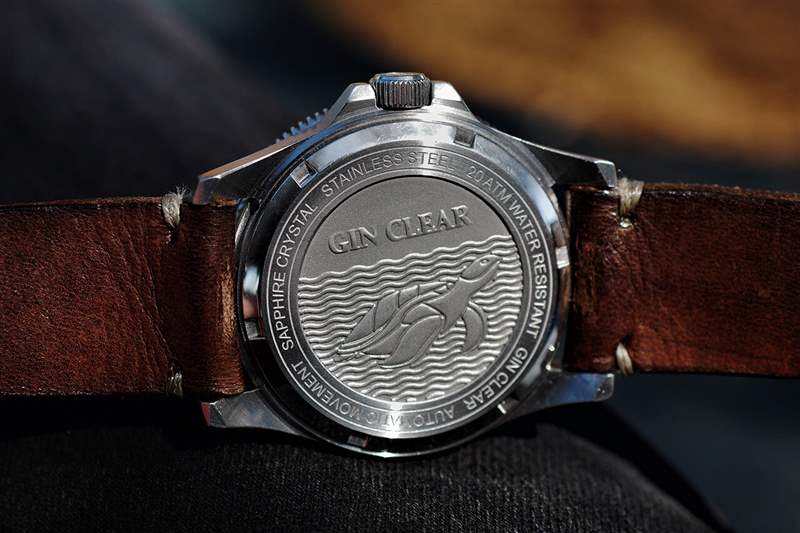 澳大利亞小眾手表:第二小時(shí)Second Hour Gin Clear Diver藍(lán)盤潛水表-復(fù)刻表