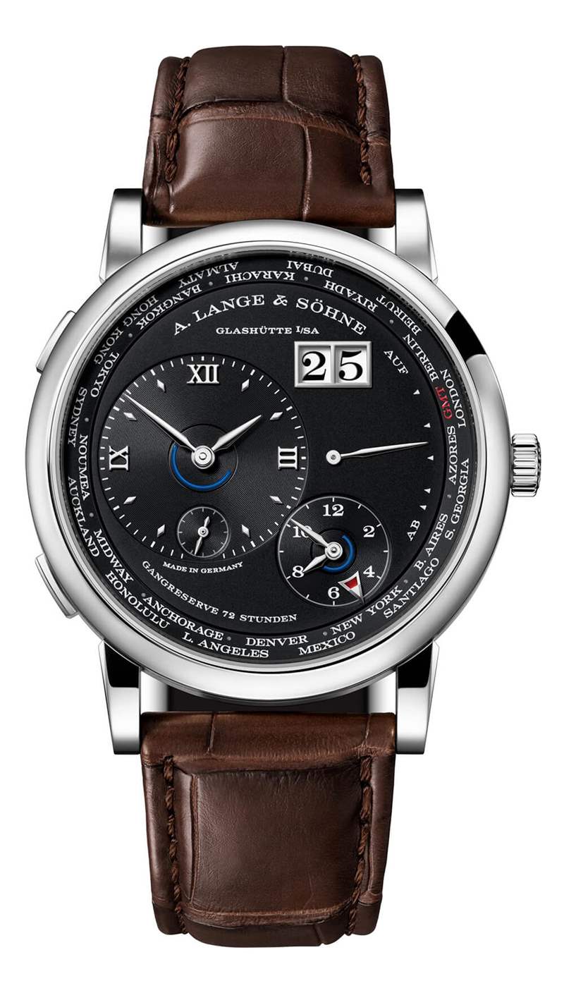 朗格最優雅的旅行表A. Lange & S?hne Lange 1時區-復刻表