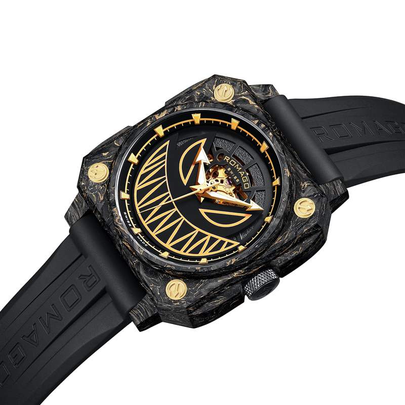 獨(dú)立制表師ROMAGO黃金配夜光碳纖玩味新作漆黑中螢火蟲沖擊視覺(jué)-復(fù)刻表