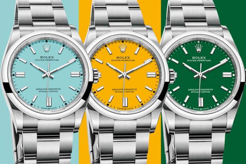有什么勞力士入門款推薦？ Rolex Oyster Perpetual 2020帶來搶眼配色由HK$43,400起入手