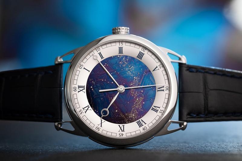 珍稀隕石面與復雜陀飛輪的華麗組合！DE BETHUNE DB25 Starry Varius Ae?rolite-復刻表