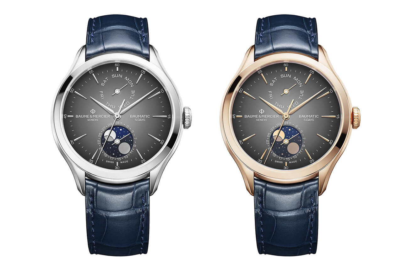 名士的全新Clifton Baumatic型號(hào)-復(fù)刻表