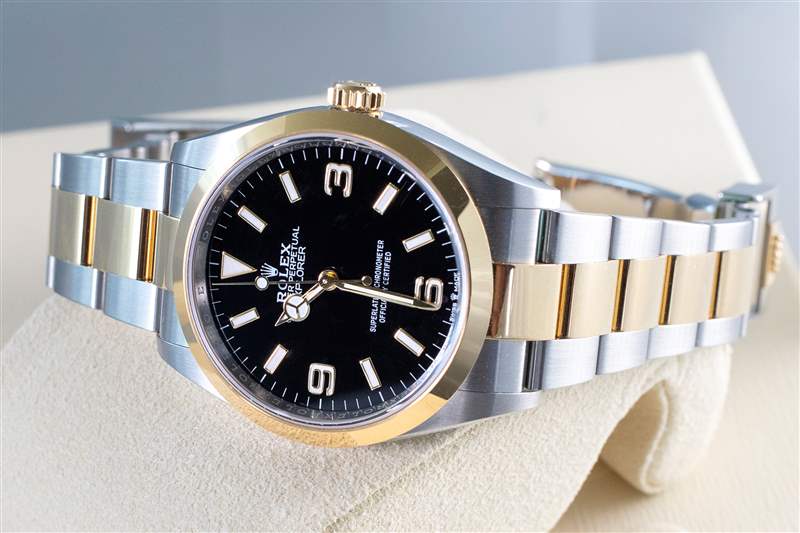 手腕上的一周：雙色勞力士探險家腕表 124273-復(fù)刻表