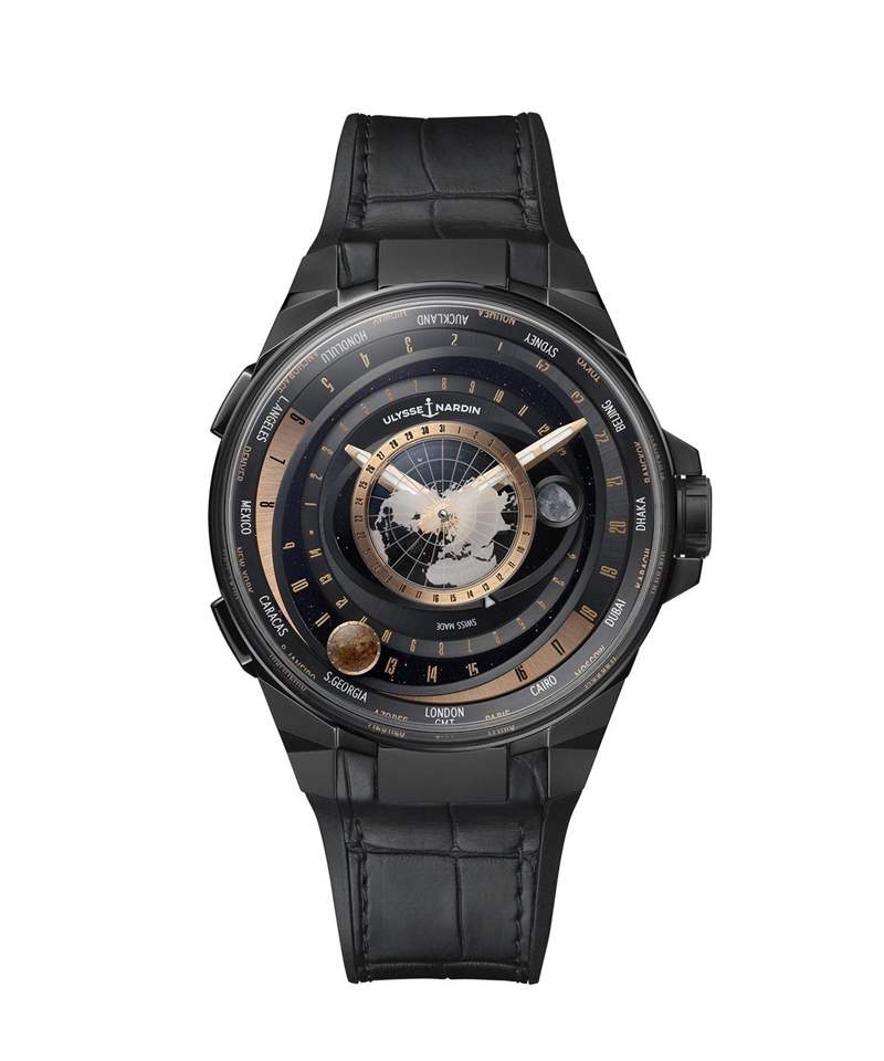 從上帝視角看天文奧秘！雅典表Blast月之狂想世界時區腕表-復刻表