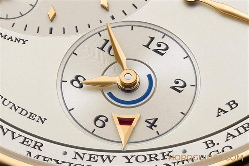 朗格Lange 1 Time Zone搭載全新自制機芯，新增實用日夜顯示-復刻表