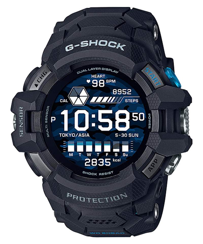 G-SHOCK將VR風格融入經(jīng)典款手表鈦金屬幾何迷彩營造未來軍事感-復刻表
