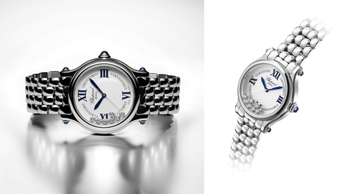 不只閃耀，蕭邦以Happy Sport系列表款頌揚女性無拘自主的躍動樣貌-復刻表