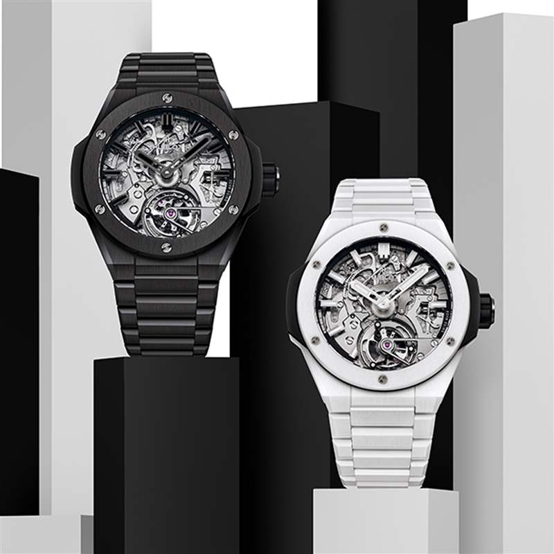 HUBLOT宇舶極致工藝表現一體式陶瓷陀飛輪三問腕表技術要求極高-復刻表