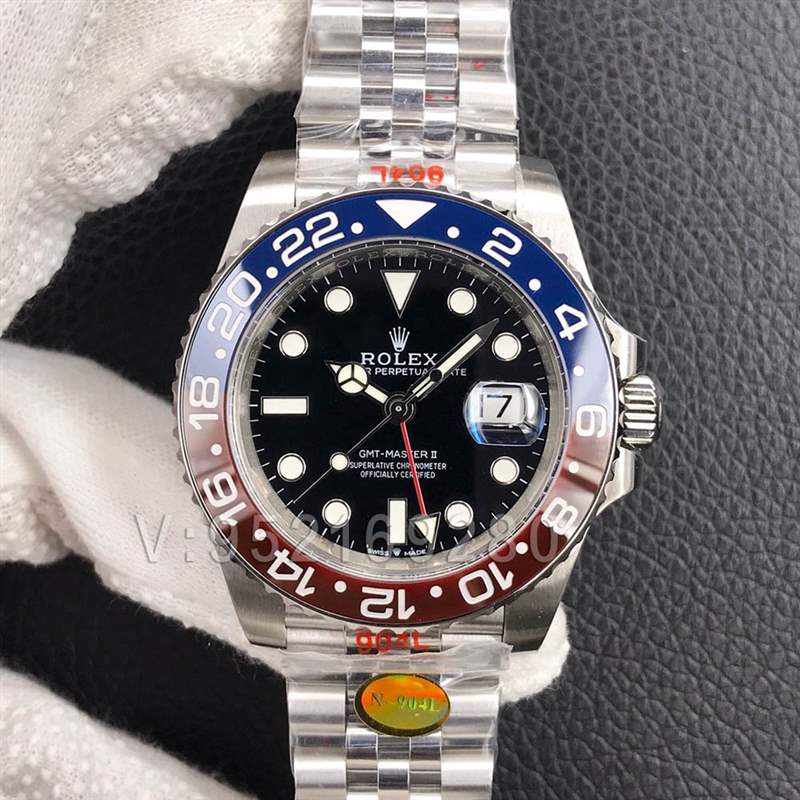 N廠勞力士格林尼治紅藍(lán)圈3235機(jī)芯視頻評(píng)測(cè)-復(fù)刻表