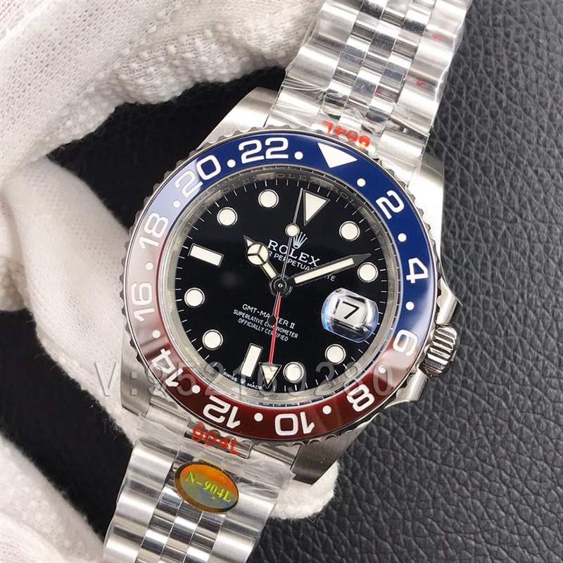 N廠勞力士格林尼治紅藍(lán)圈3235機(jī)芯視頻評(píng)測(cè)-復(fù)刻表