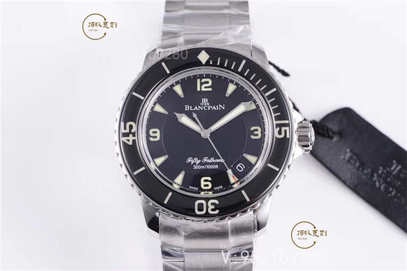 ZF廠寶珀五十噚5015復(fù)刻表評(píng)測(cè),ZF廠五十噚做工值得入手嗎-復(fù)刻表