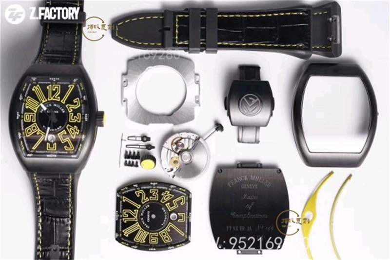 ZF廠法穆蘭v45游艇黃色刻度復刻表做工怎么樣-ZF廠法蘭克穆勒拒絕一眼假-復刻表
