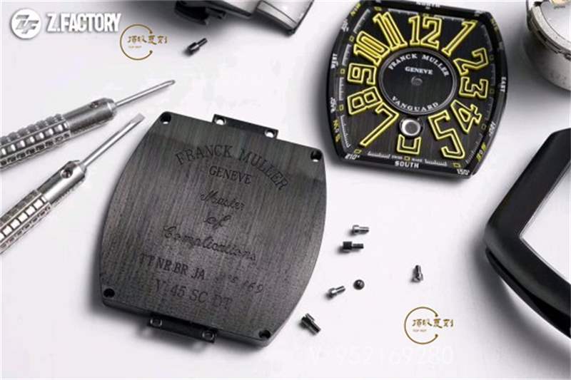 ZF廠法穆蘭v45游艇黃色刻度復刻表做工怎么樣-ZF廠法蘭克穆勒拒絕一眼假-復刻表