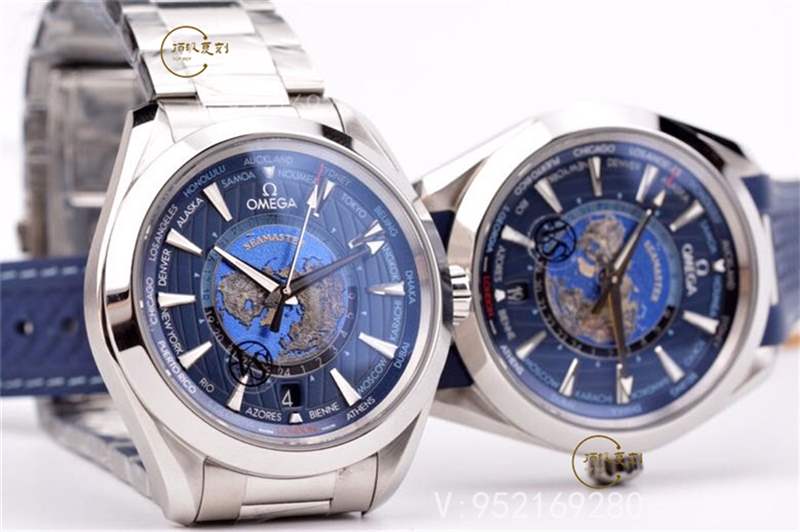 VS廠世界時(shí)-VS廠歐米茄海馬世界時(shí)復(fù)刻表值得入手嗎,拒絕一眼假-復(fù)刻表