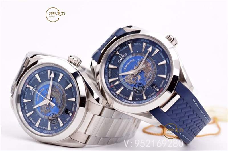 VS廠世界時(shí)-VS廠歐米茄海馬世界時(shí)復(fù)刻表值得入手嗎,拒絕一眼假-復(fù)刻表