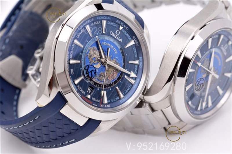 VS廠世界時(shí)-VS廠歐米茄海馬世界時(shí)復(fù)刻表值得入手嗎,拒絕一眼假-復(fù)刻表