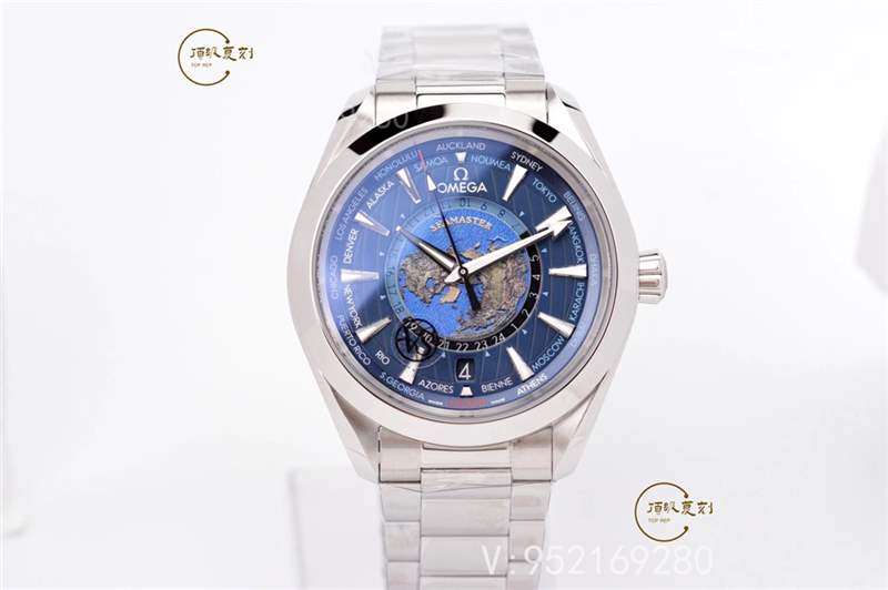 VS廠世界時(shí)-VS廠歐米茄海馬世界時(shí)復(fù)刻表值得入手嗎,拒絕一眼假-復(fù)刻表