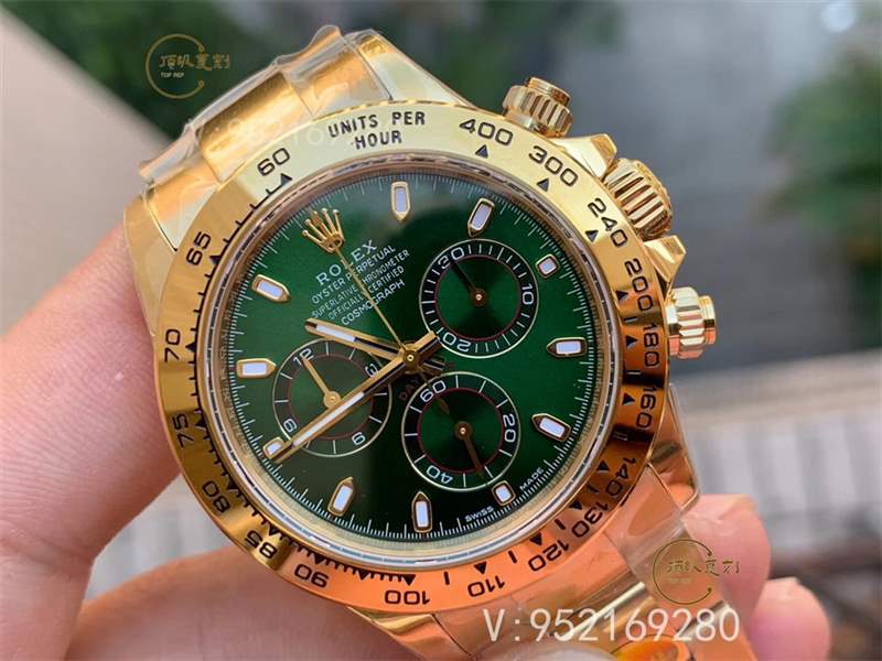 N廠勞力士迪通拿金綠迪m116508復刻表值得入手嗎-復刻表