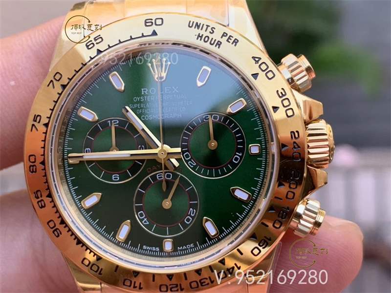 N廠勞力士迪通拿金綠迪m116508復刻表值得入手嗎-復刻表