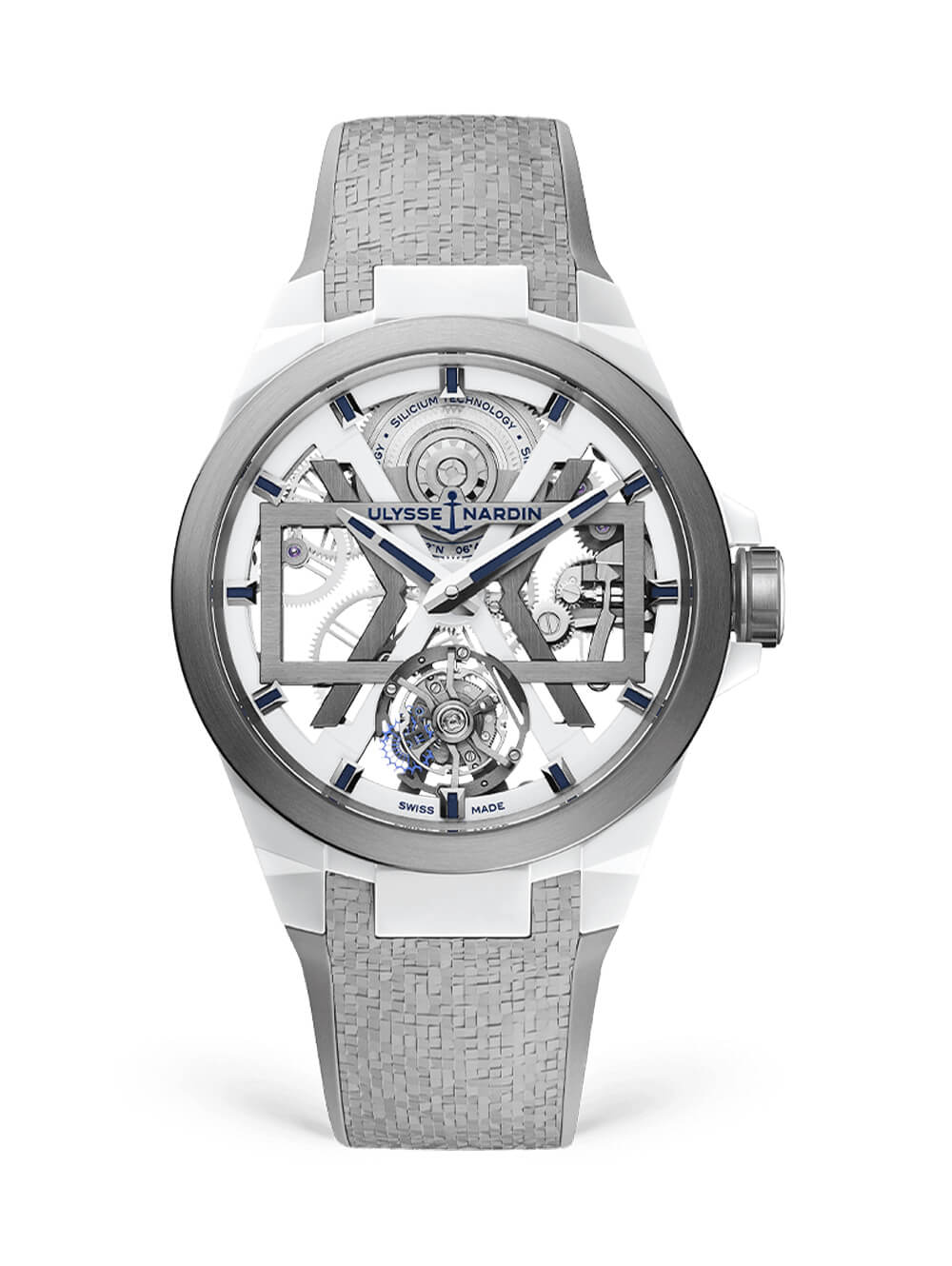 雅典表Ulysse Nardin Blast系列1723-400經(jīng)典機(jī)械設(shè)計(jì)腕表-復(fù)刻表