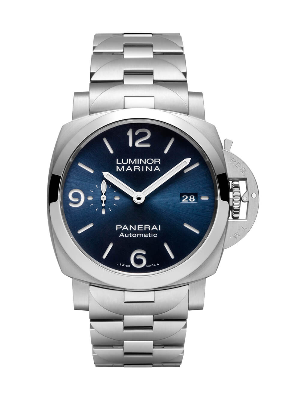 沛納海PAM1316深邃藍(lán)盤精鋼腕表-復(fù)刻表