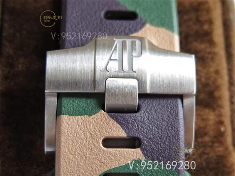 JF廠AP愛彼26400迷彩色皇家橡樹離岸型計(jì)時(shí)復(fù)刻表做工怎么樣-復(fù)刻表