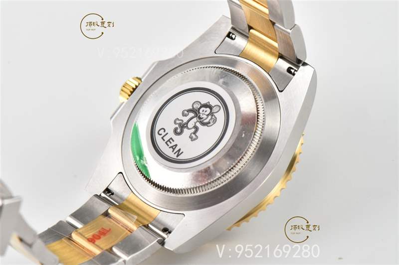 C廠Clean廠勞力士間金黑水鬼復刻表對比正品做工怎么樣-復刻表