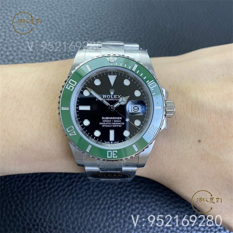 C廠(Clean廠)勞力士41mm綠水鬼復(fù)刻表對(duì)比正品怎么樣-復(fù)刻表