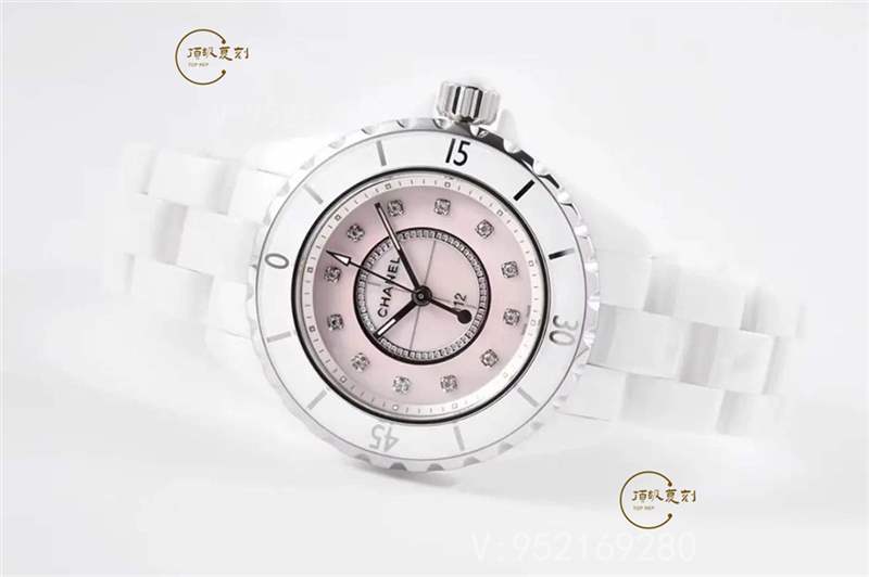 XF廠(chǎng)香奈兒J12系列陶瓷石英女士復(fù)刻表粉盤(pán)做工怎么樣-復(fù)刻表