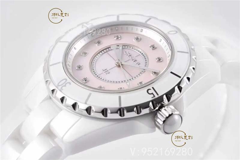 XF廠(chǎng)香奈兒J12系列陶瓷石英女士復(fù)刻表粉盤(pán)做工怎么樣-復(fù)刻表