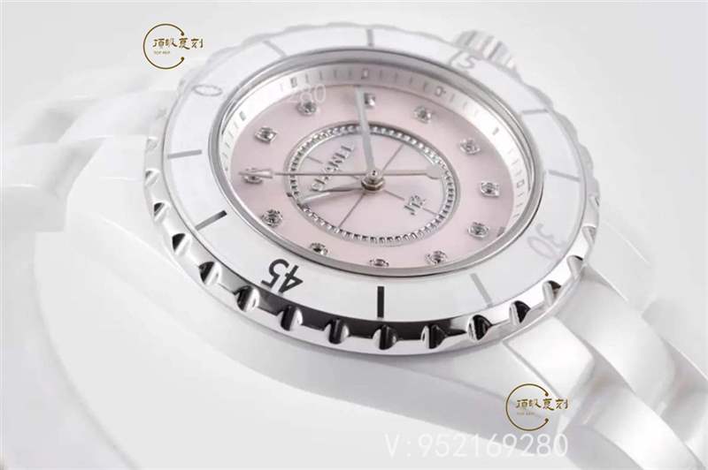 XF廠(chǎng)香奈兒J12系列陶瓷石英女士復(fù)刻表粉盤(pán)做工怎么樣-復(fù)刻表