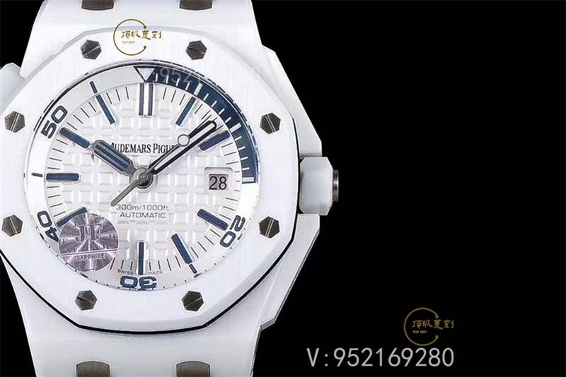 JF廠AP愛(ài)彼15707白陶瓷復(fù)刻表做工怎么樣-復(fù)刻表